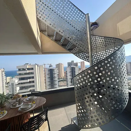 Penthouse 360 - 15th & 16th Floor Apartmán Calpe